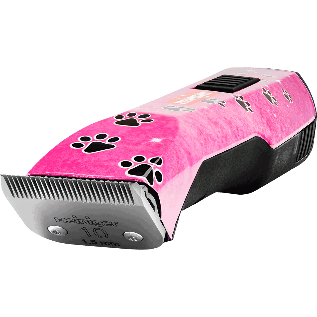 Pink Paws Saphir Cordless Clipper with One Battery by Heiniger - Image 5