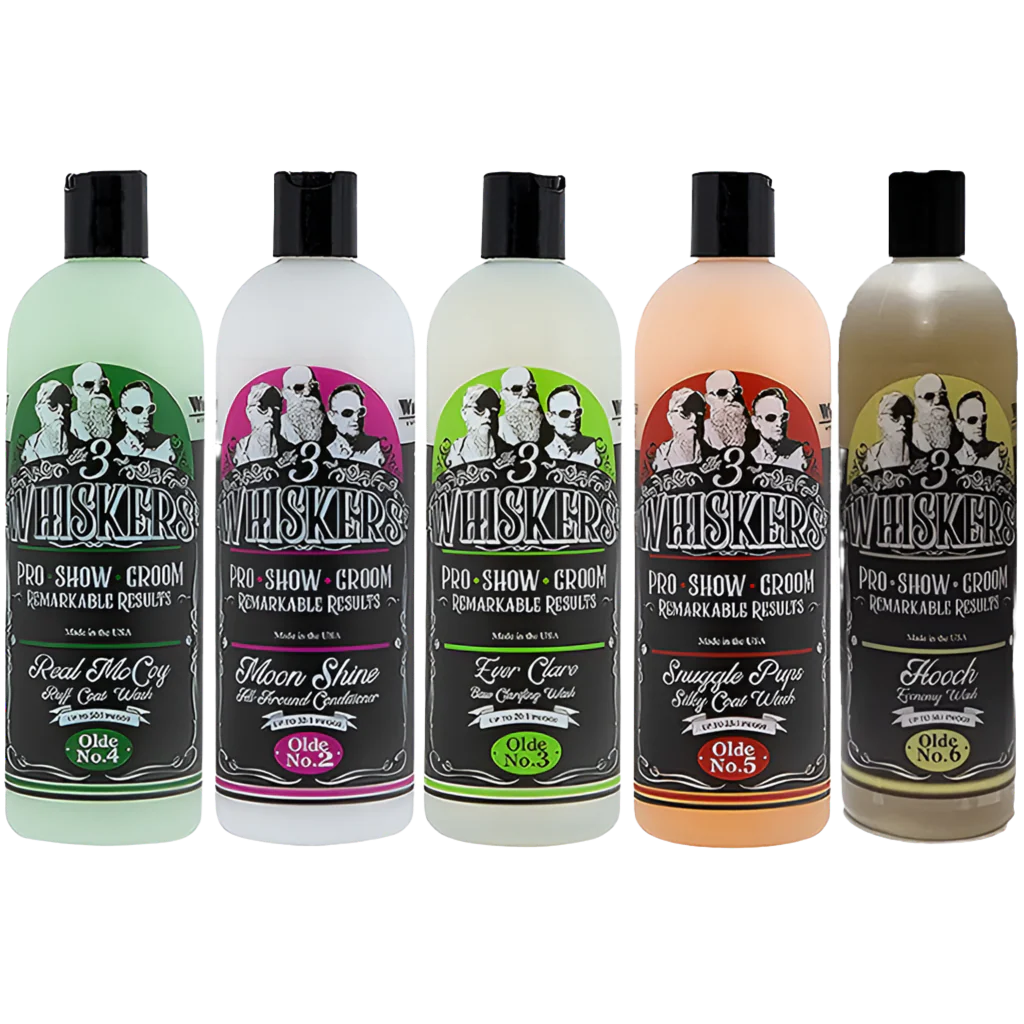 Shampoo and Conditioner Bundle 16oz by 3 Whiskers