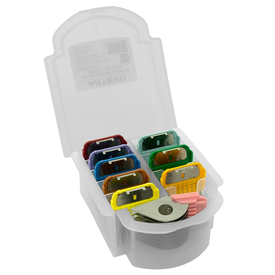 Snap-On Comb Attachments Set by Artero
