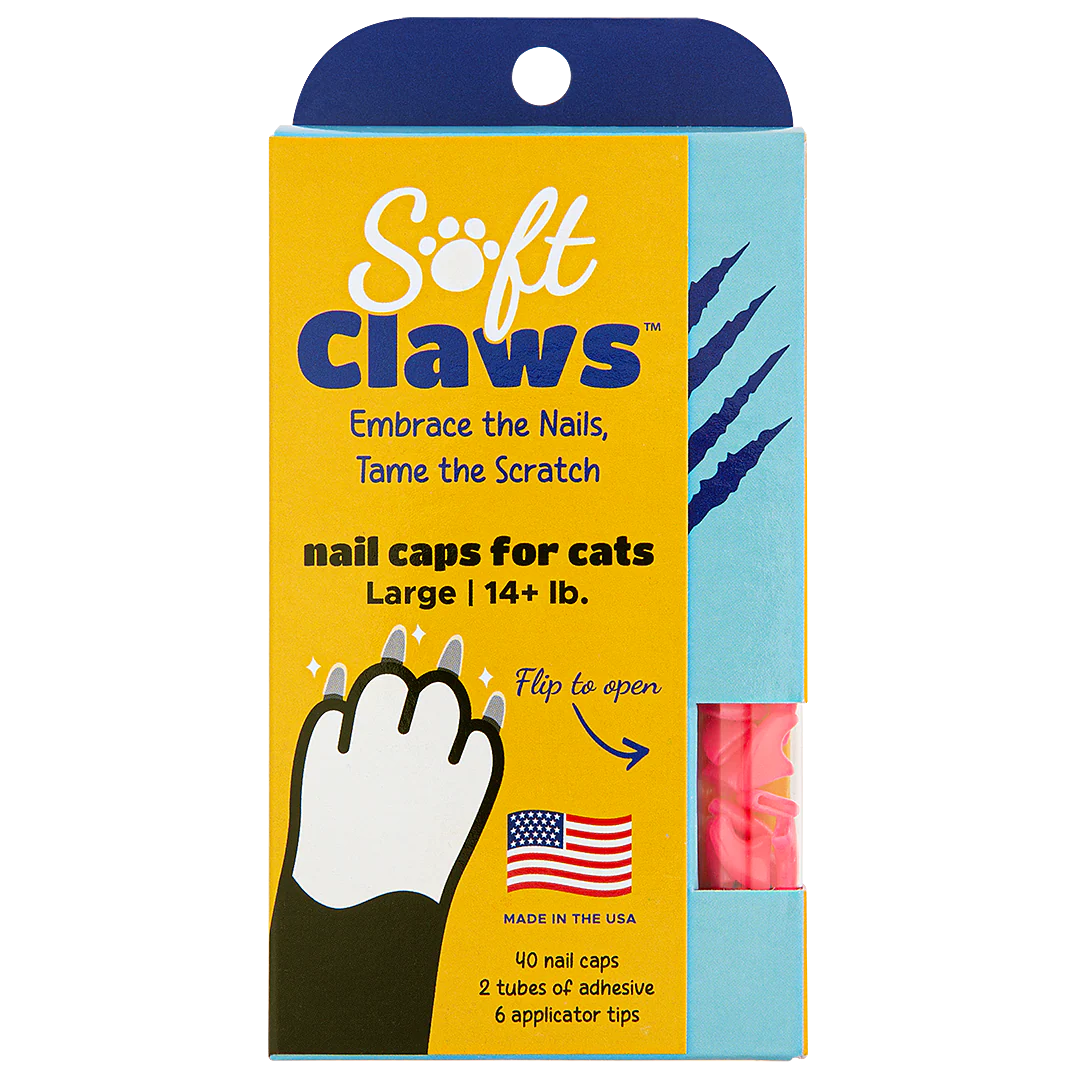 Pink Feline Large Nail Caps by Soft Claws - Image 3