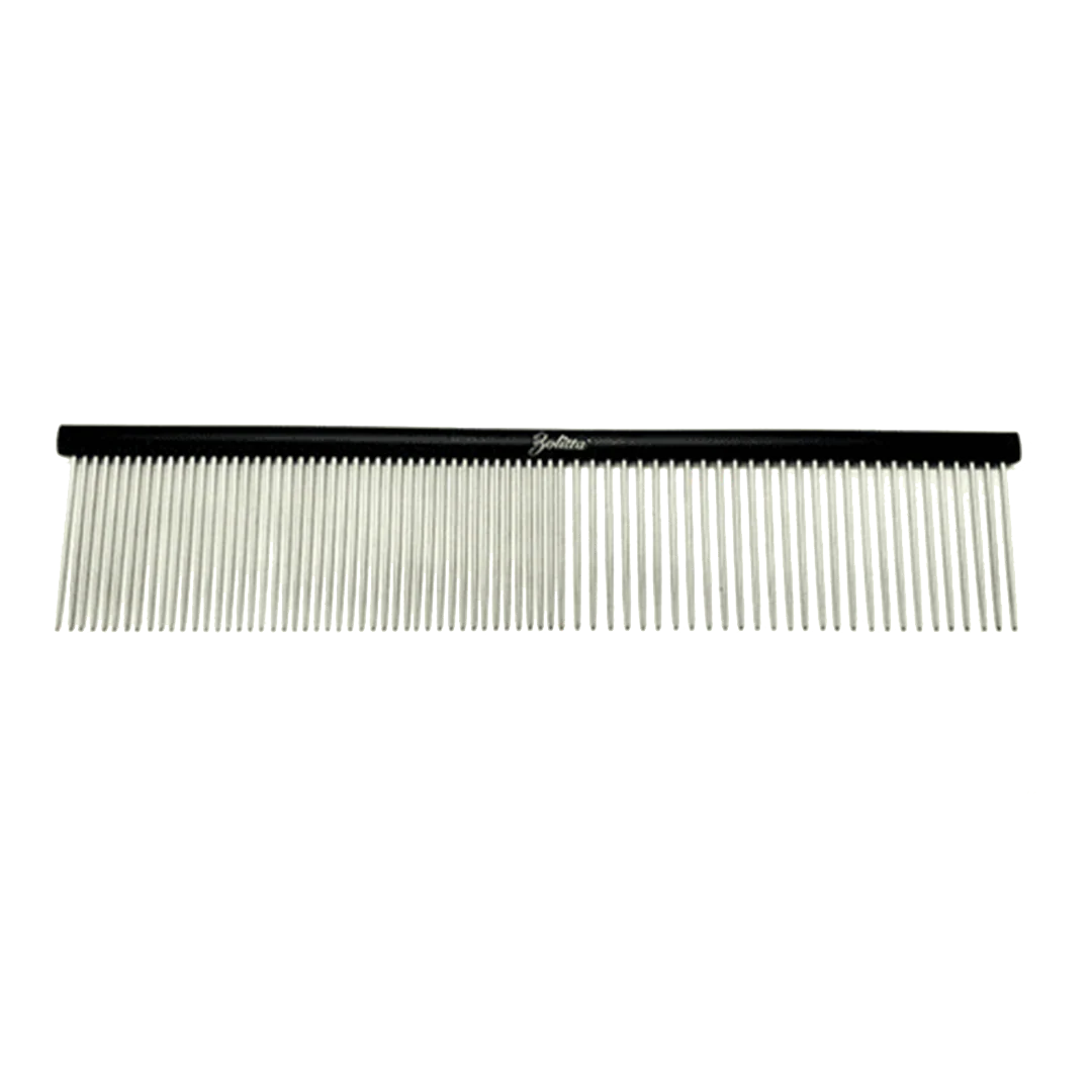 Storm Medium Light Comb 7.5" Black by Zolitta - Image 3