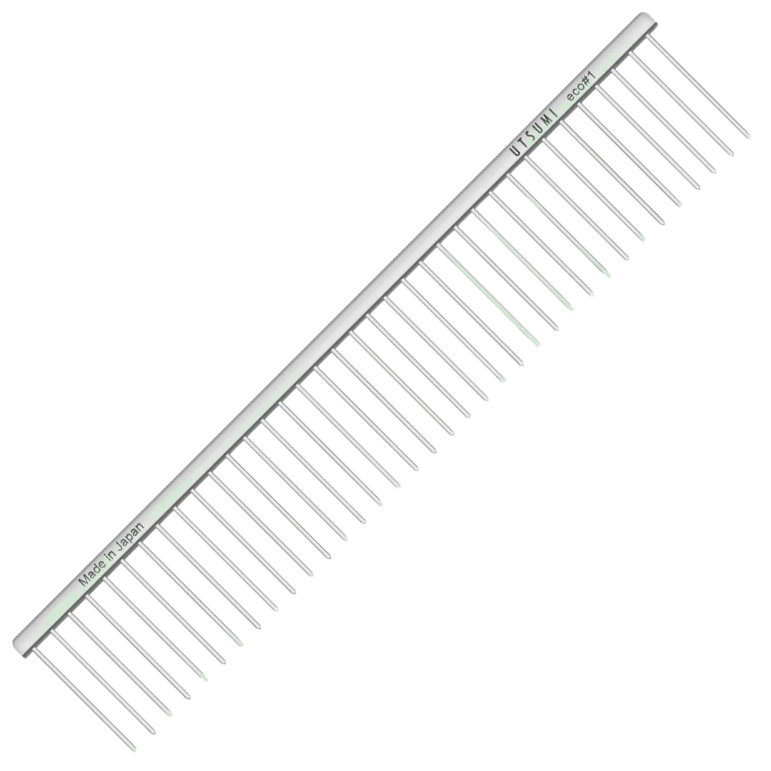 9.6" ECO #1 Comb Silver by Utsumi