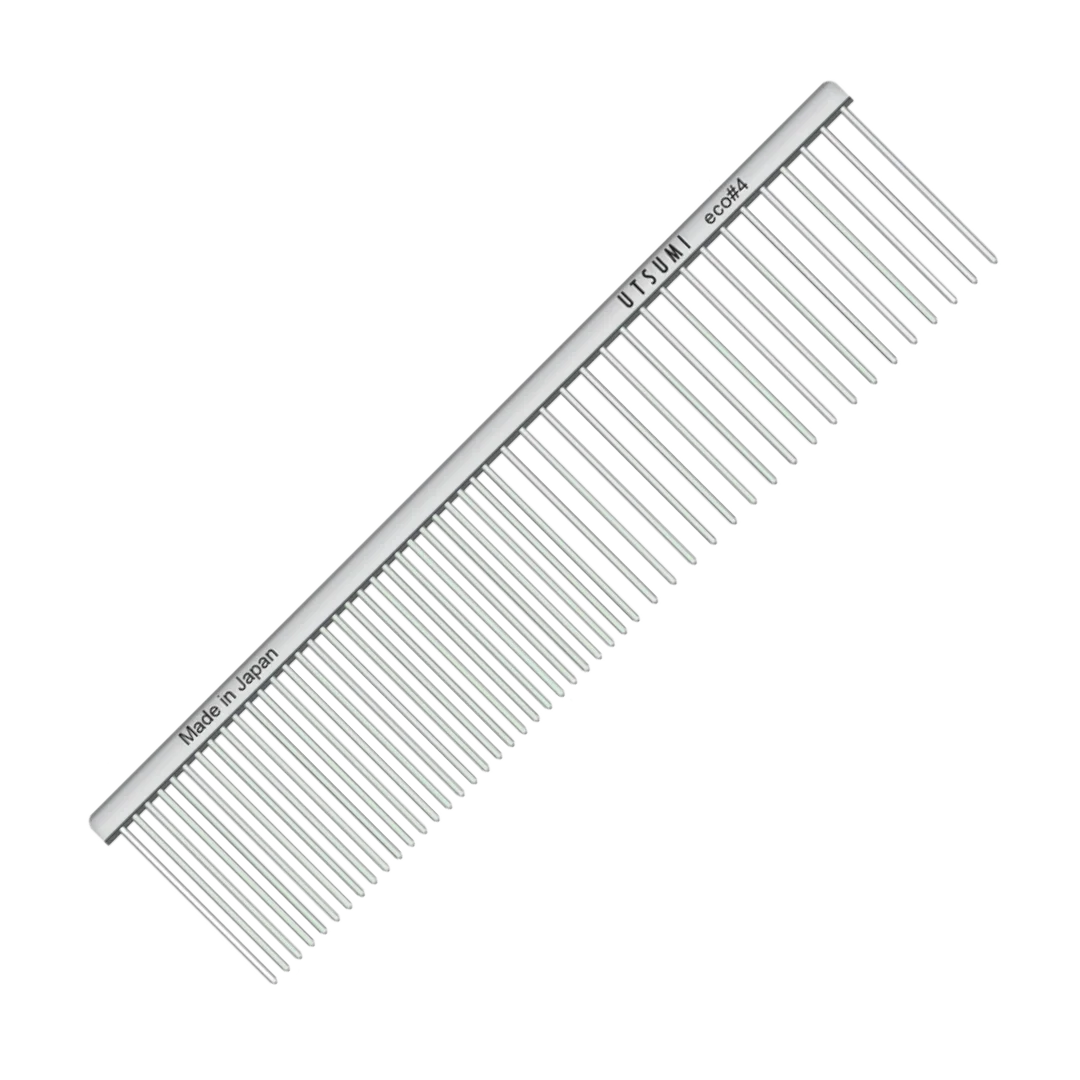 9.6" ECO #4 Comb Silver by Utsumi