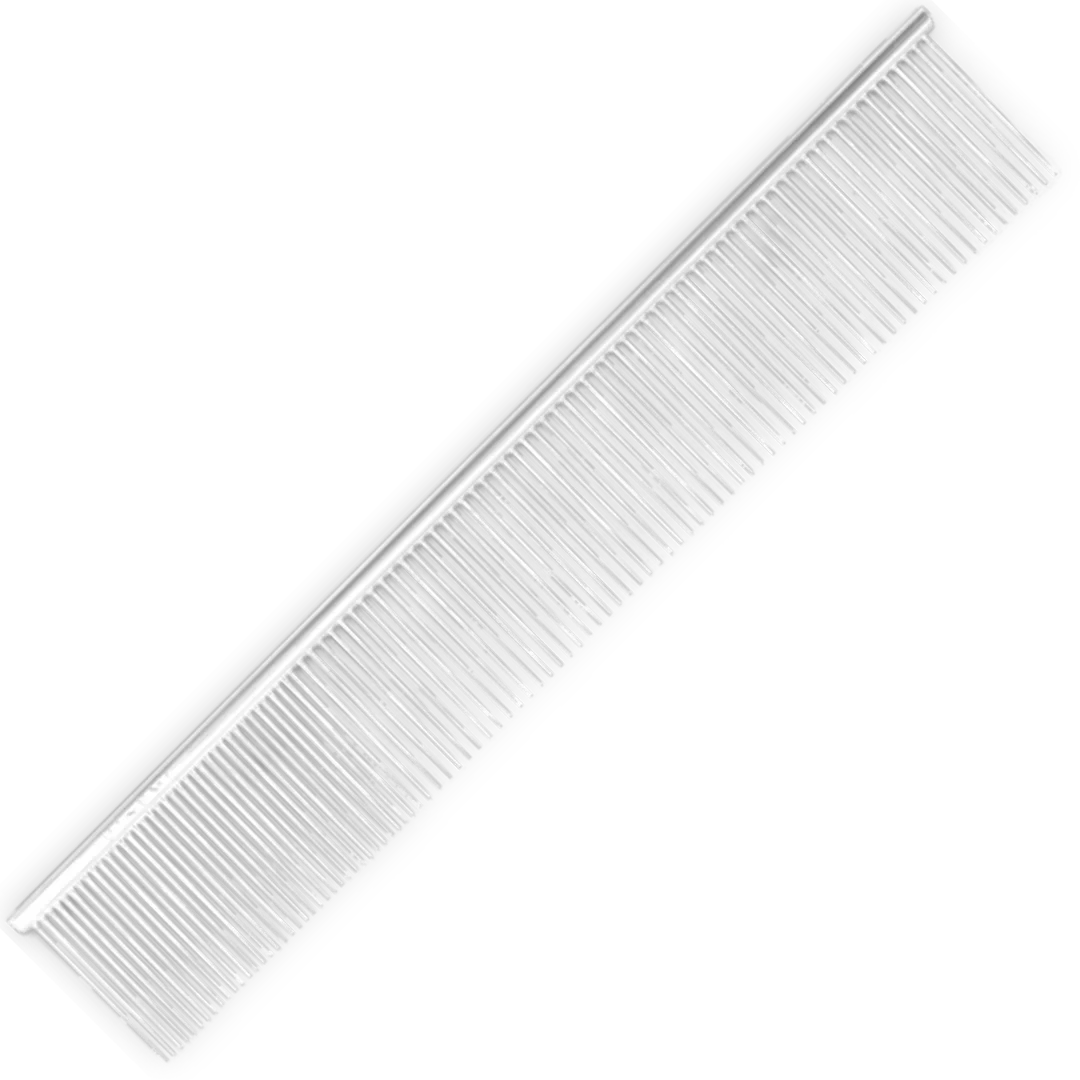 9" Wide Quarter Comb White by Utsumi
