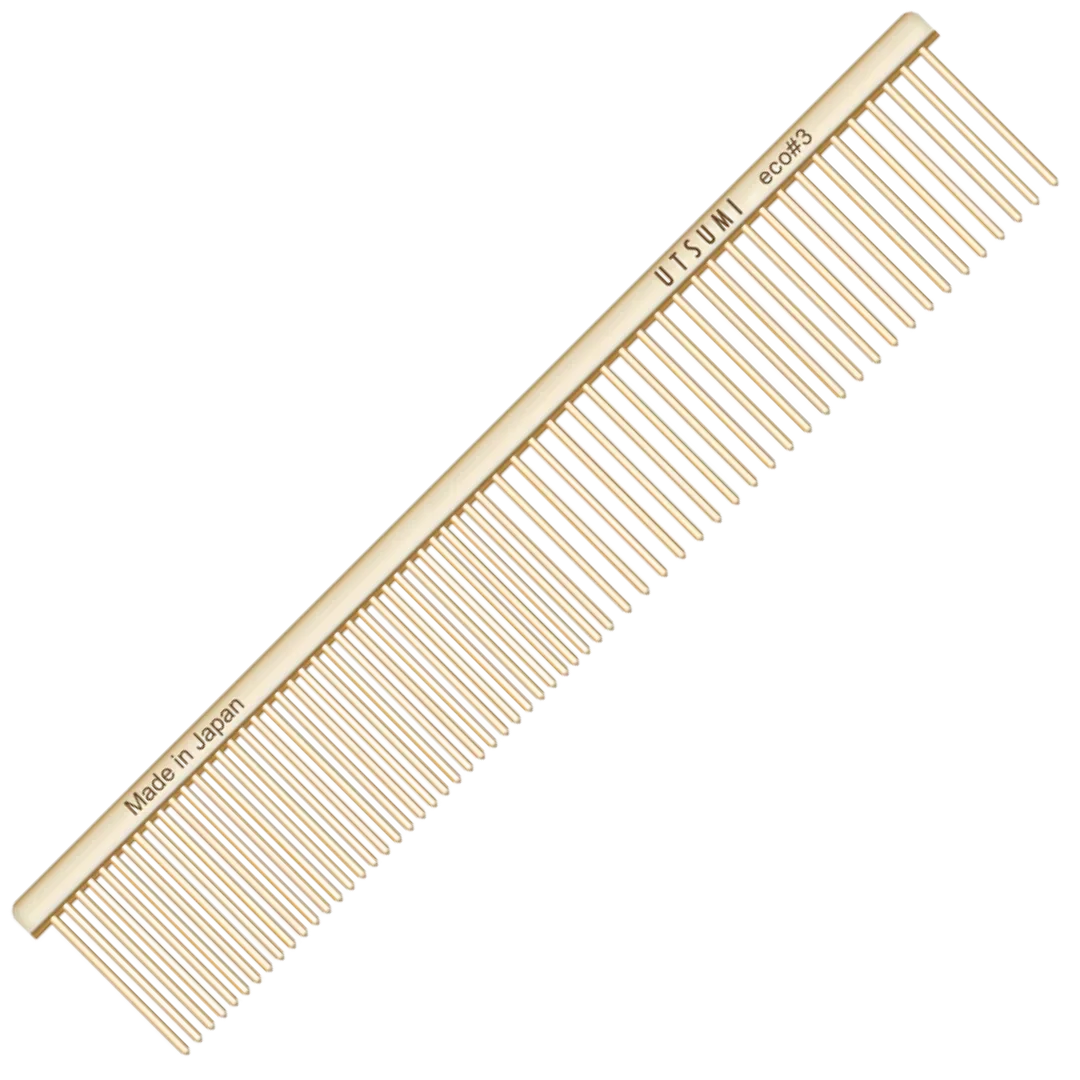 7.5" ECO #3 Comb Gold by Utsumi