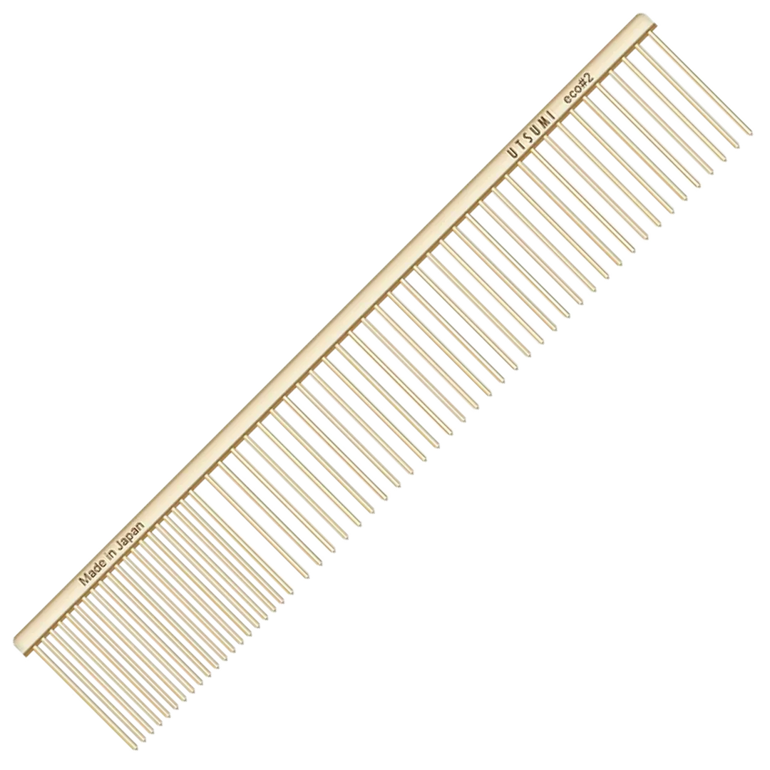 9.6" ECO #2 Quarter Comb Gold by Utsumi