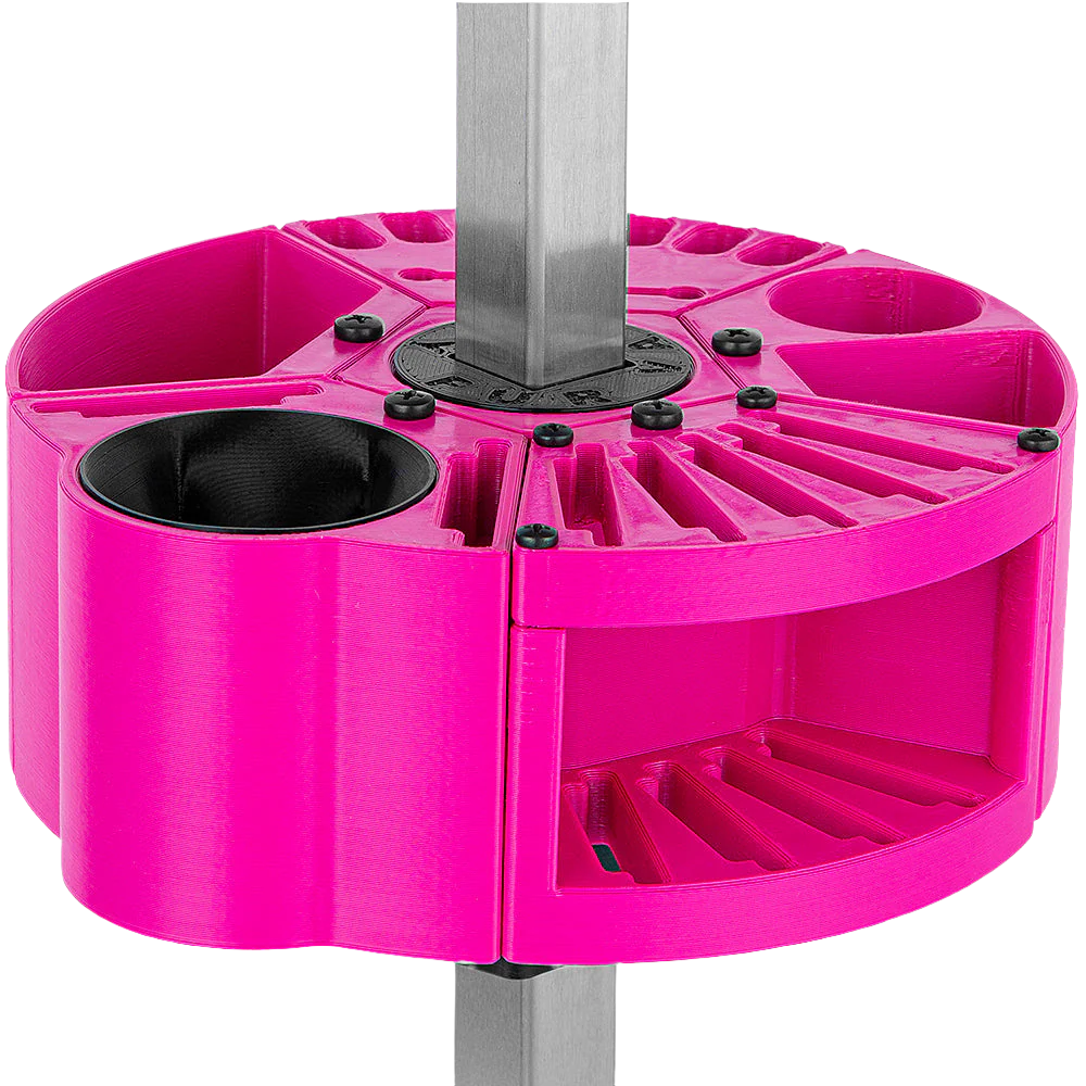 Houndabout Round Tool Magenta by Vanity Fur - Image 2