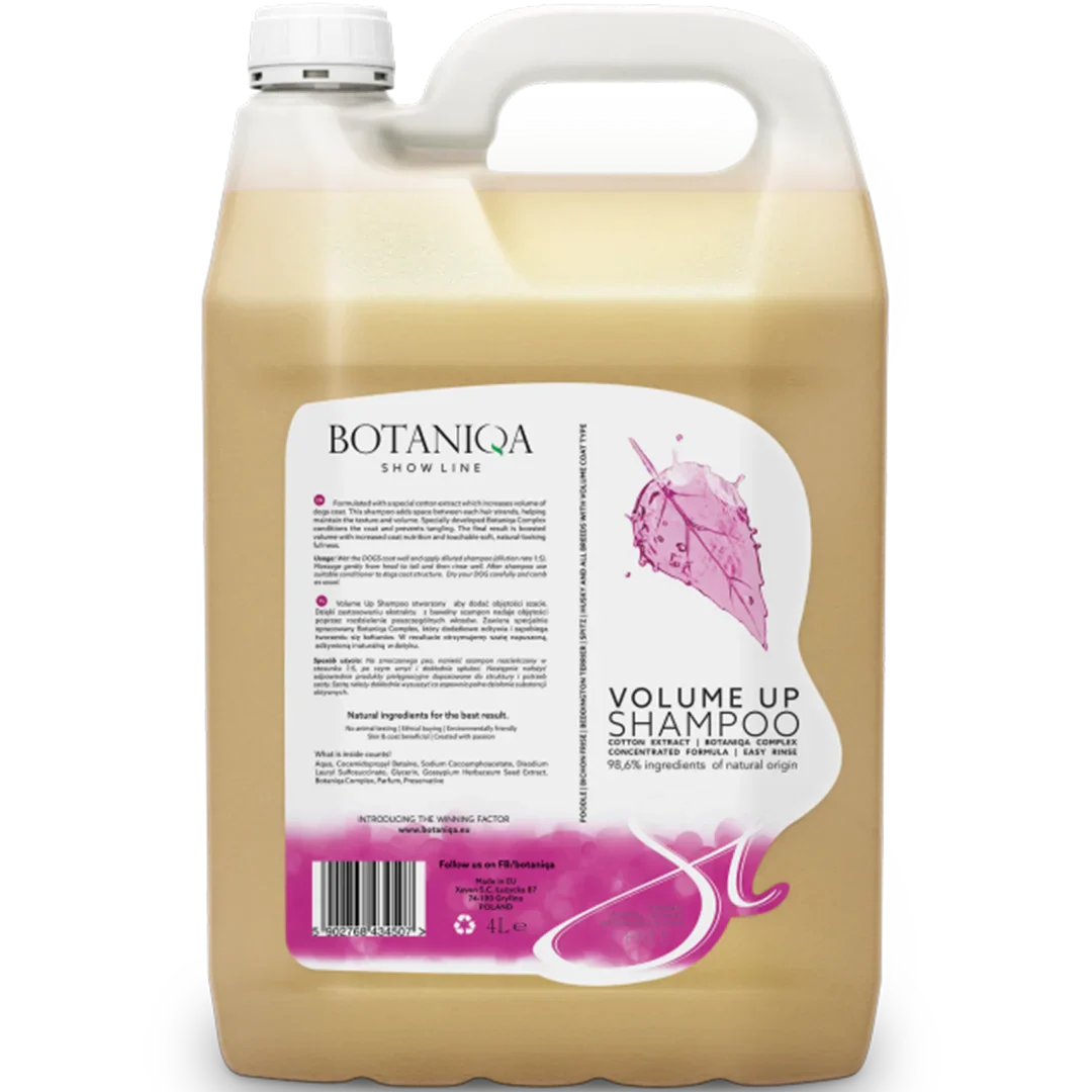 Volume Up Shampoo Gallon by Botaniqa