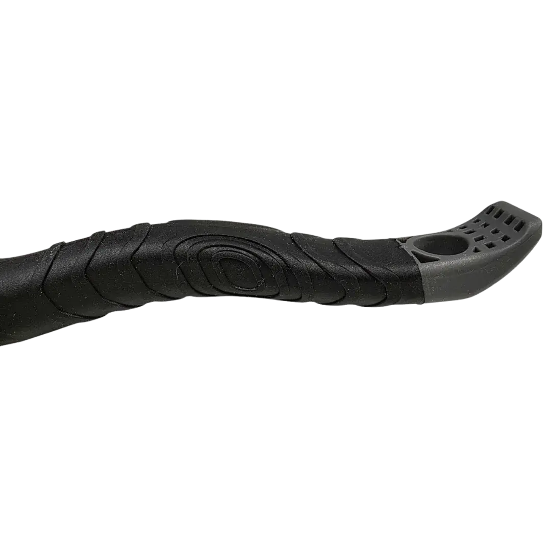 Large Metal Slicker Brush Black by Zolitta - Image 4
