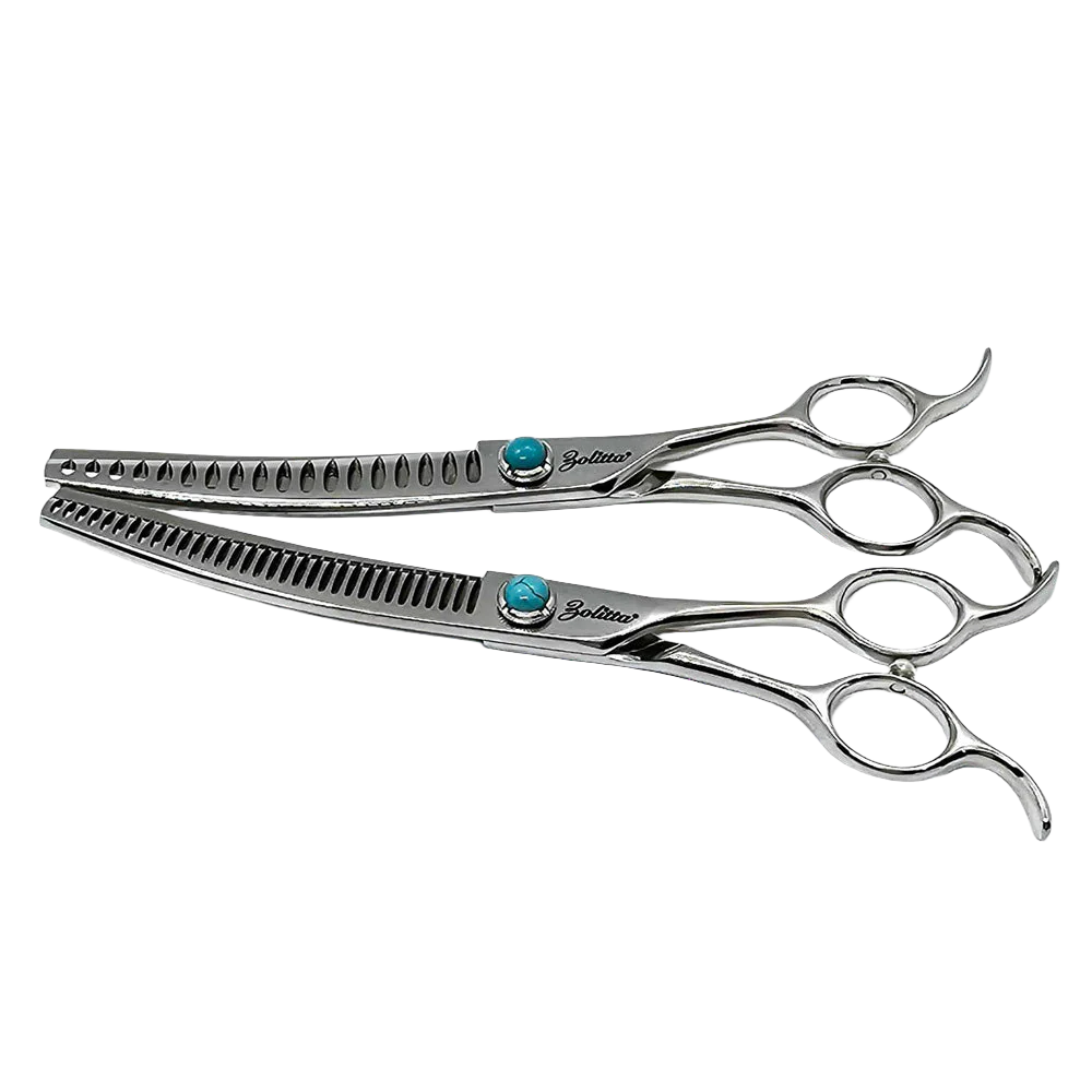 Piranha 7.0" 33T Reverse Curved Blender and 18T Chunker Set by Zolitta