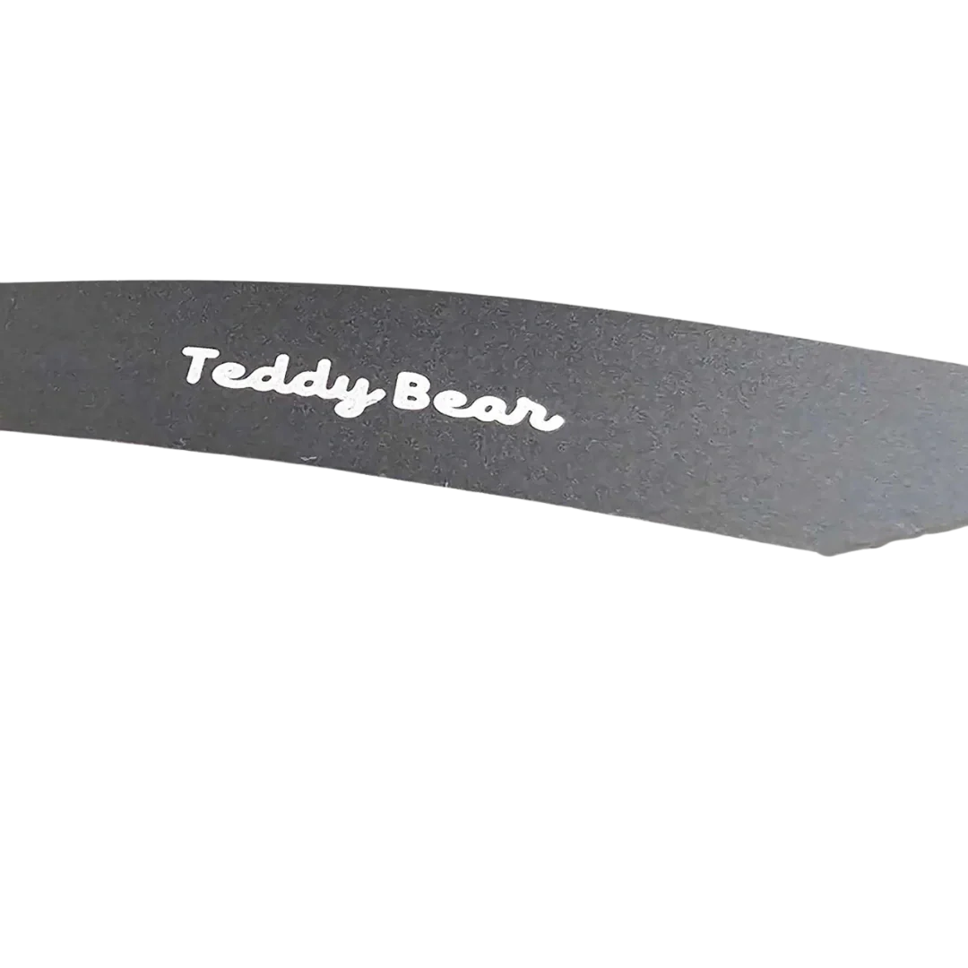 Teddy Bear 6.5" 3 Scissors Set Black by Zolitta - Image 4